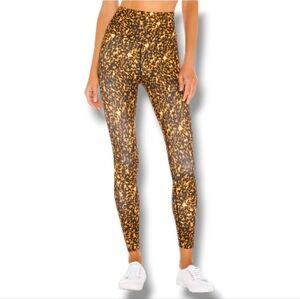 We Wore What High Rise Leggings In Tortoiseshell Size XS